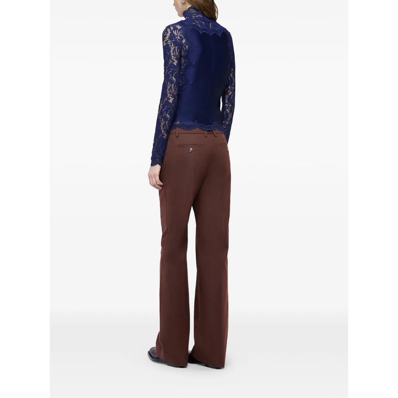 lace top blue by Selfnex