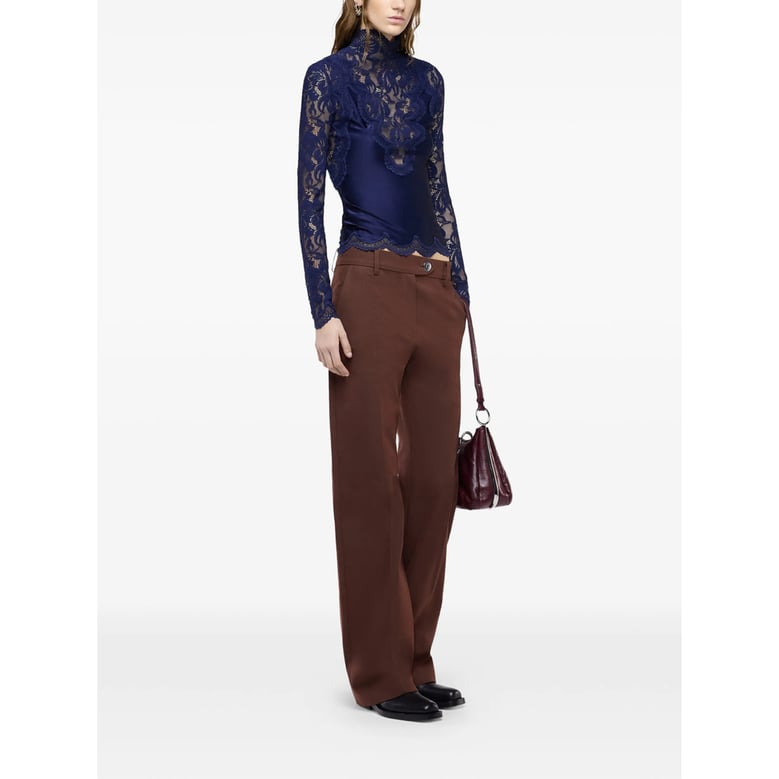 lace top blue by Selfnex