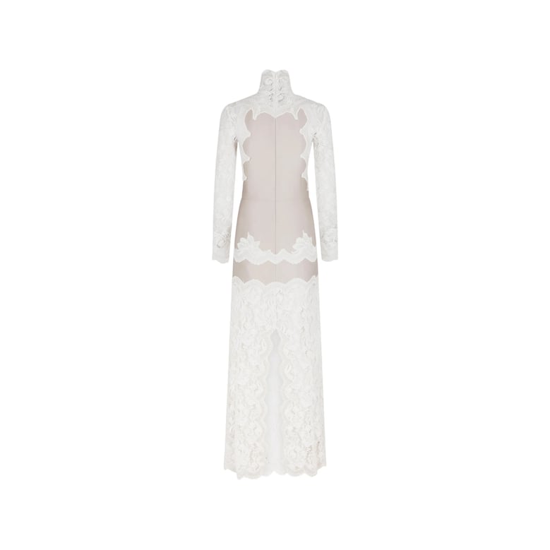 dress with lace panels by Selfnex