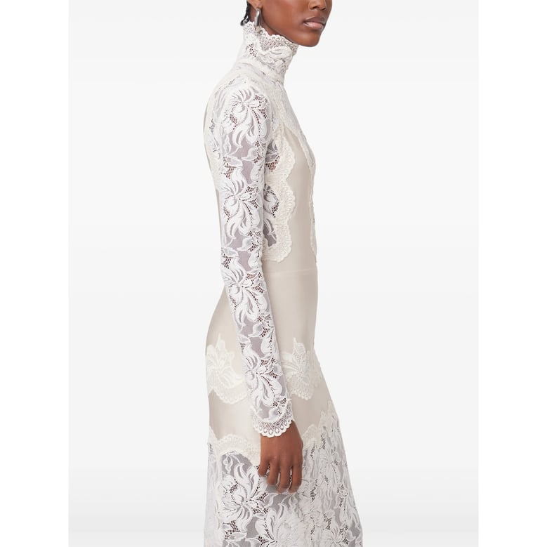 dress with lace panels by Selfnex
