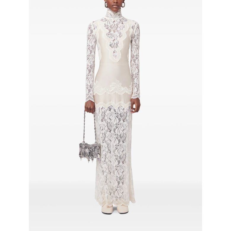 dress with lace panels by Selfnex