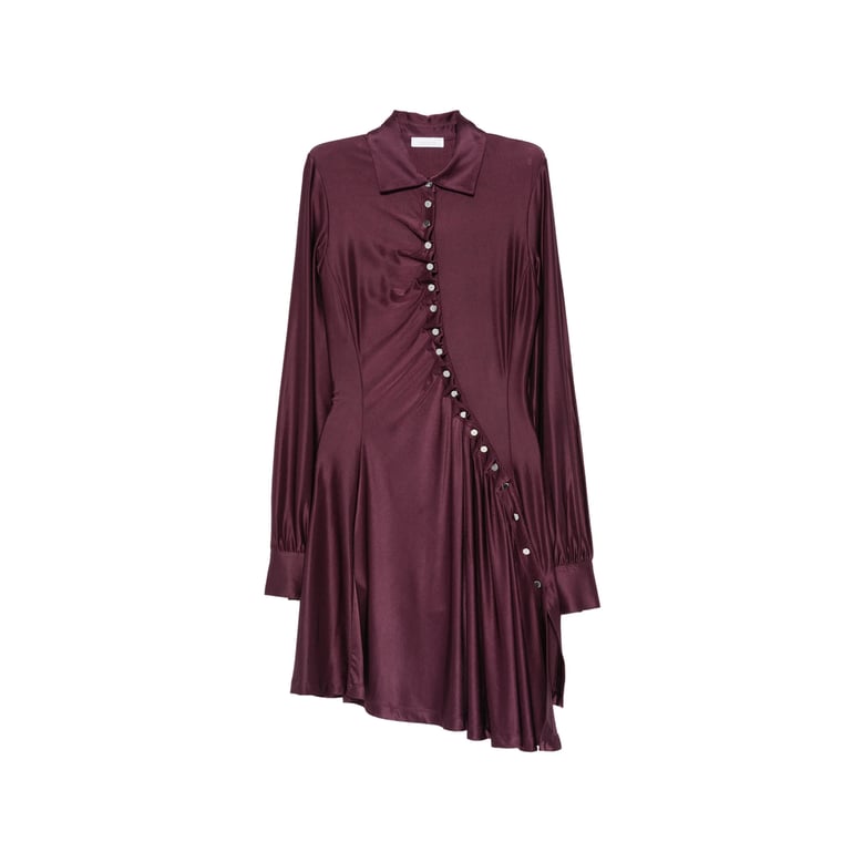 dress in viscose, purple by Selfnex