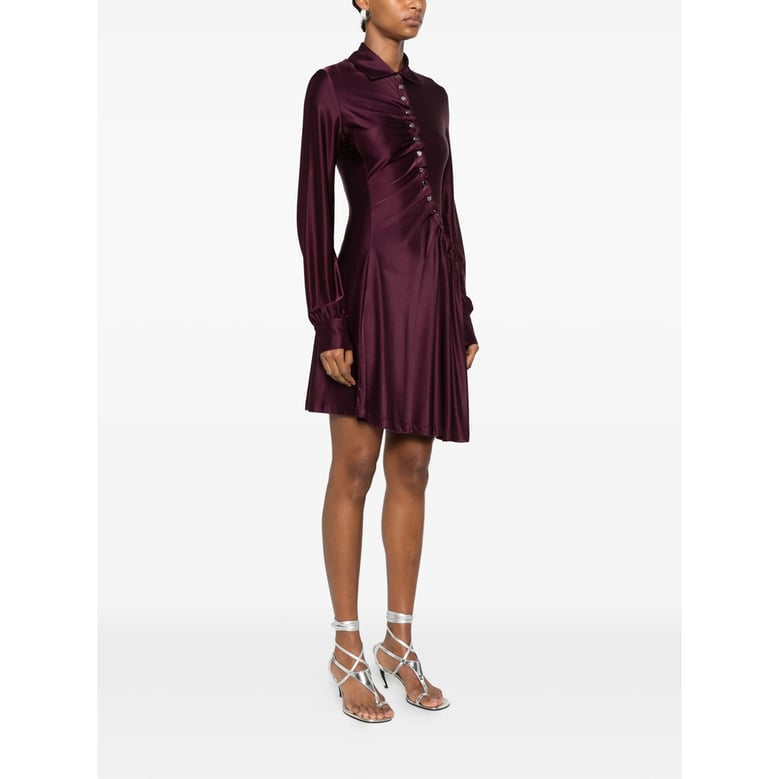 dress in viscose, purple by Selfnex