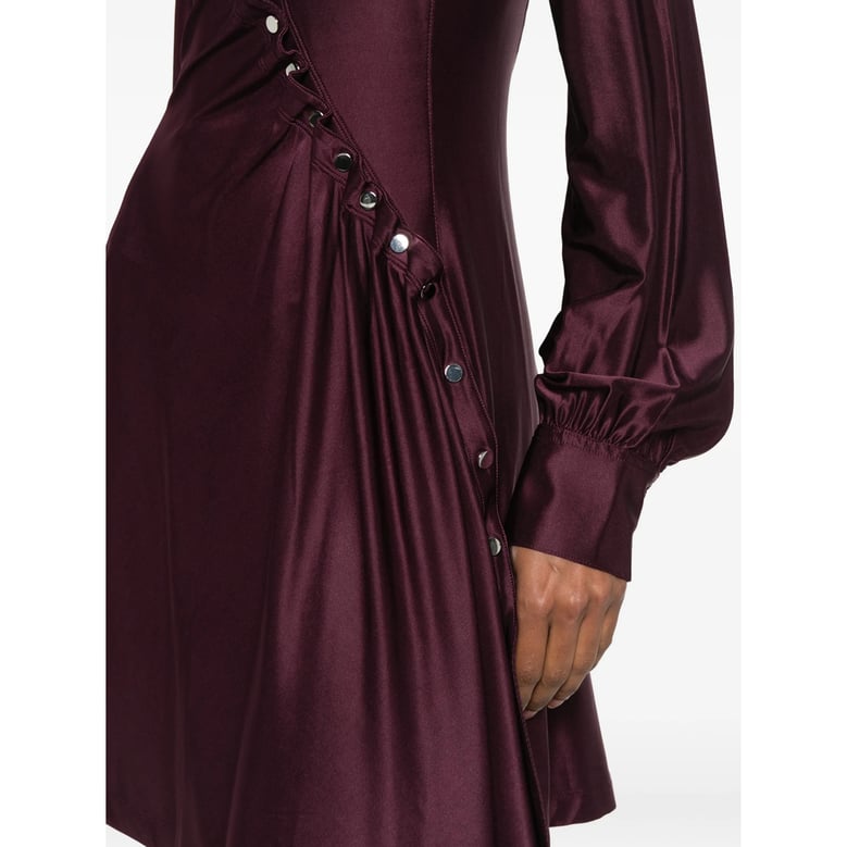 dress in viscose, purple by Selfnex