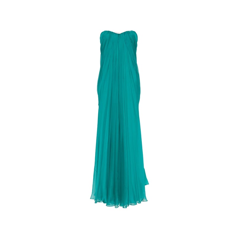 evening dress blue by Selfnex