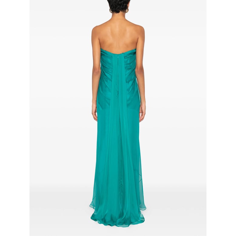 evening dress blue by Selfnex