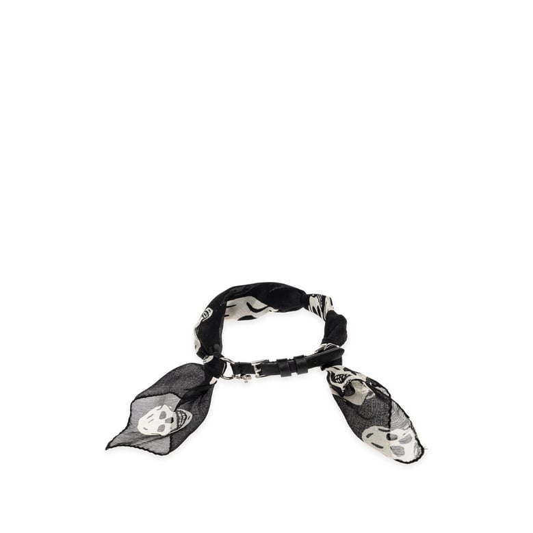 scarf black/white by Selfnex