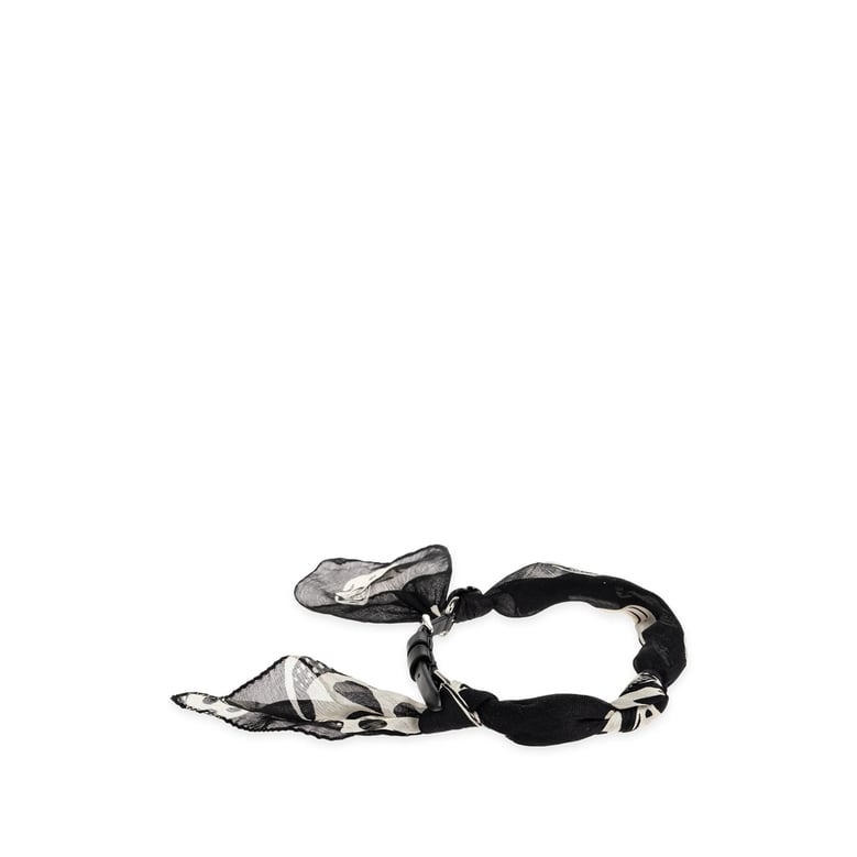 scarf black/white by Selfnex