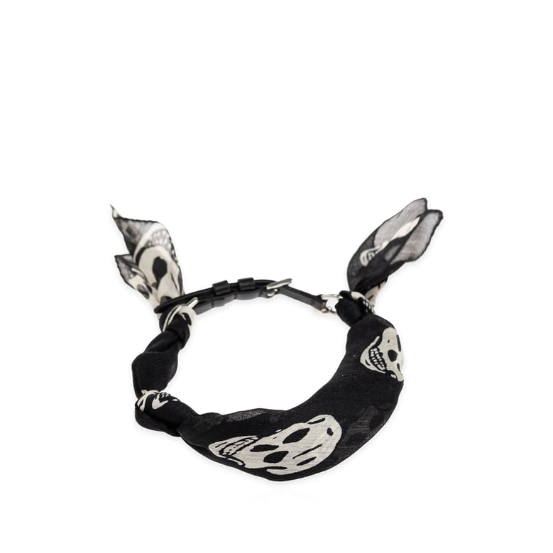scarf black/white by Selfnex