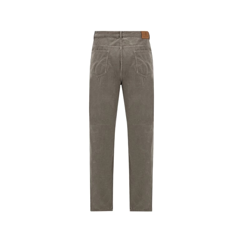 trousers in corduroy grey by Selfnex