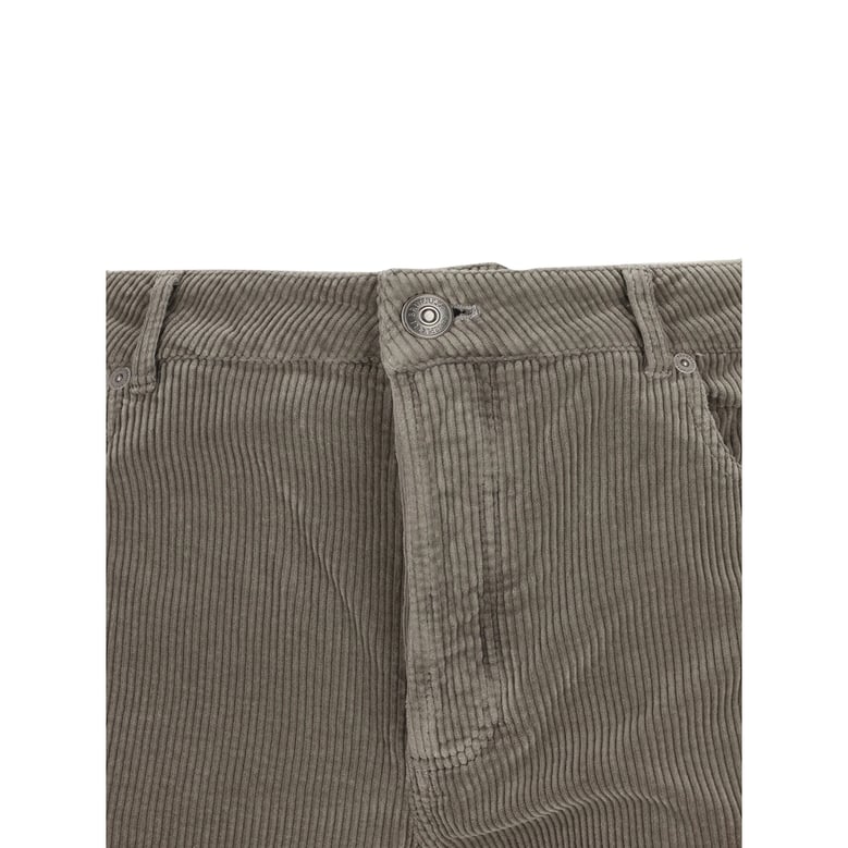 trousers in corduroy grey by Selfnex