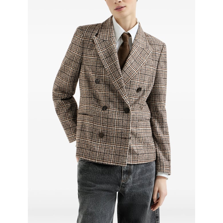 jacket wool-alpaca brown by Selfnex