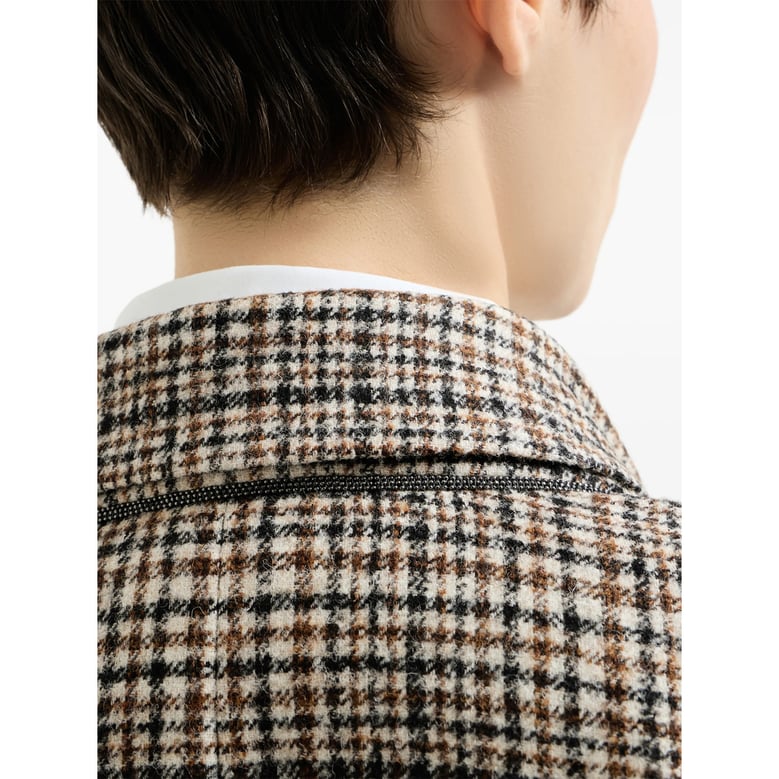 jacket wool-alpaca brown by Selfnex