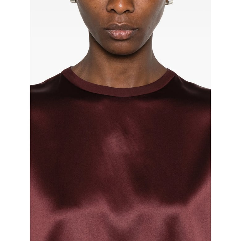 t-shirt silk red by Selfnex