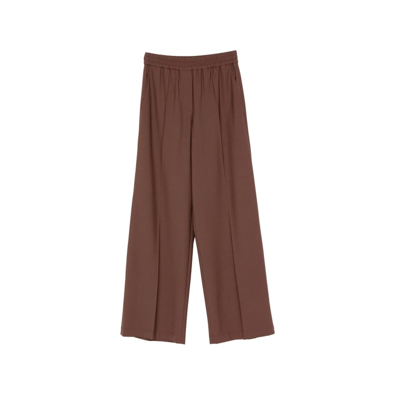 trousers wide-leg brown by Selfnex