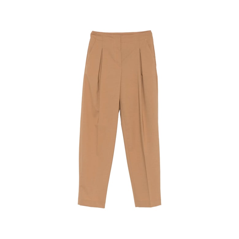 tailored trousers camel brown by Selfnex