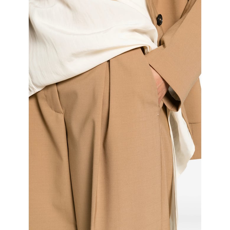 tailored trousers camel brown by Selfnex