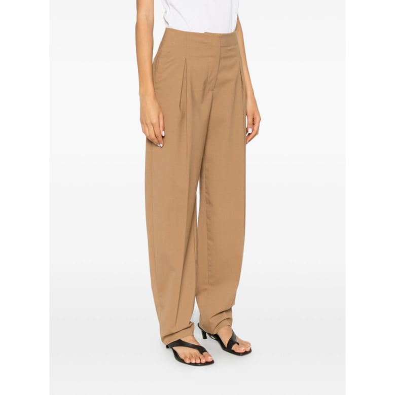tailored trousers camel brown by Selfnex