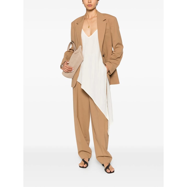 tailored trousers camel brown by Selfnex