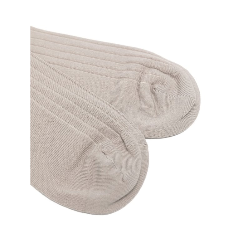 ribbed cotton socks by Selfnex