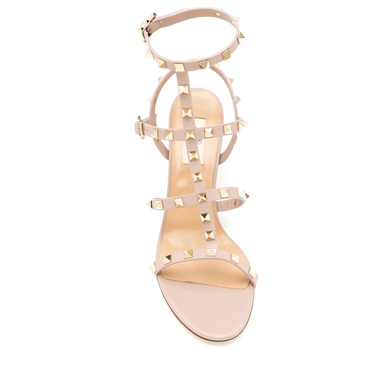 sandals powder pink calf leather by Selfnex