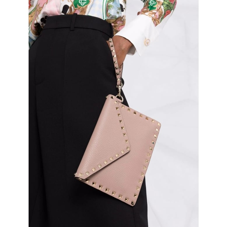 clutch rockstud calf leather by Selfnex