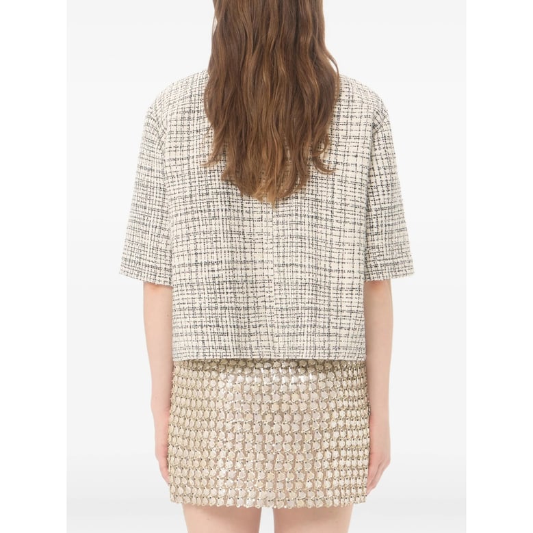 tweed jacket neutrals/black by Selfnex