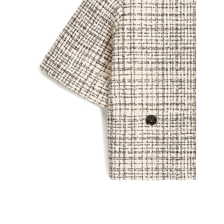 tweed jacket neutrals/black by Selfnex