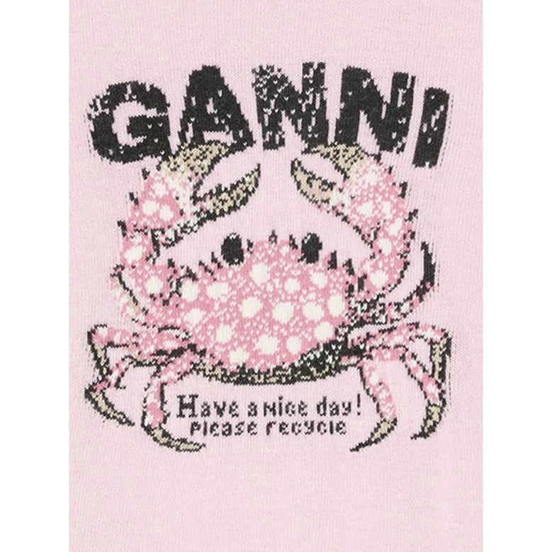 sweatshirt crew neck pink by Selfnex