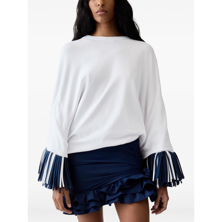 t-shirt white cotton by Selfnex