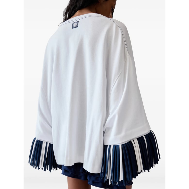 t-shirt white cotton by Selfnex
