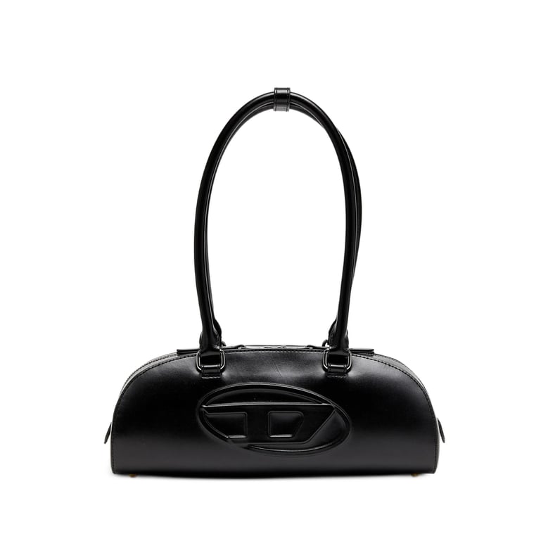 shoulder bag black leather by Selfnex