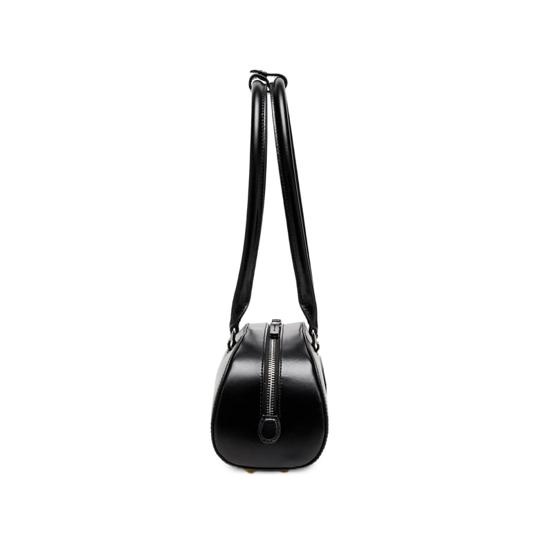 shoulder bag black leather by Selfnex