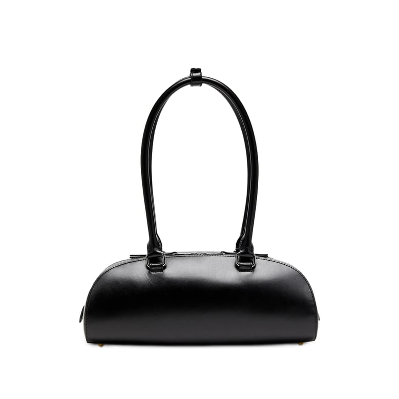 shoulder bag black leather by Selfnex