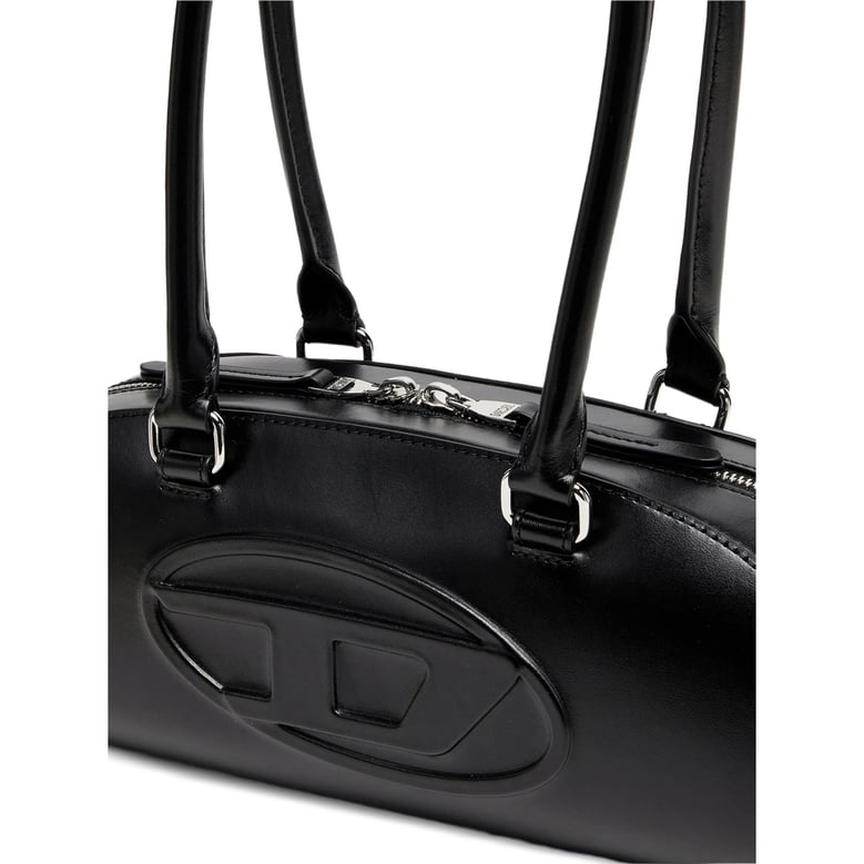 shoulder bag black leather by Selfnex