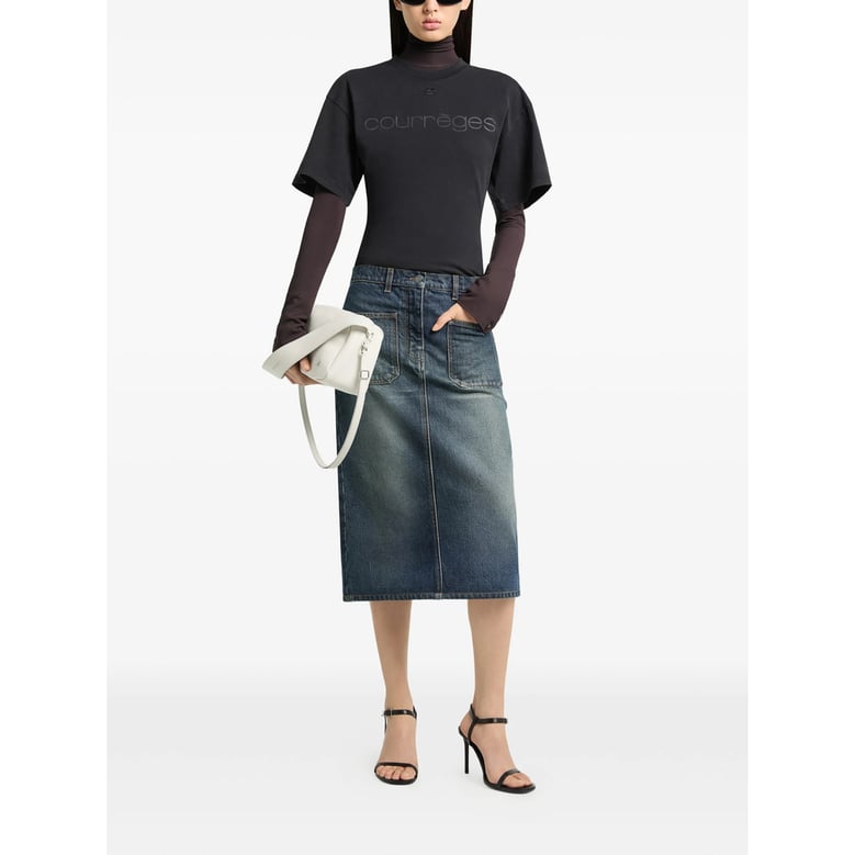t-shirt black cotton by Selfnex