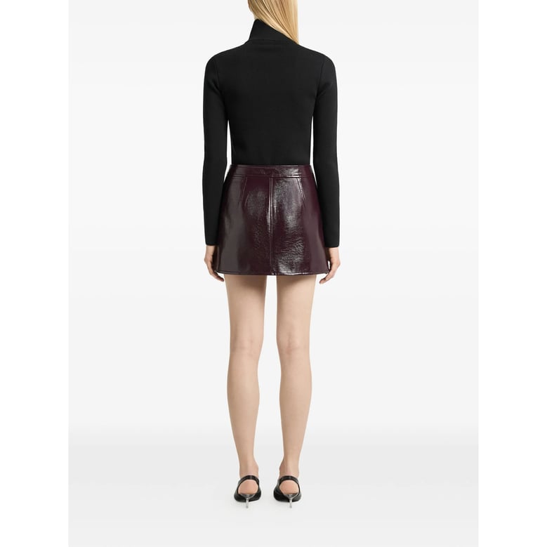 a-line skirt red by Selfnex