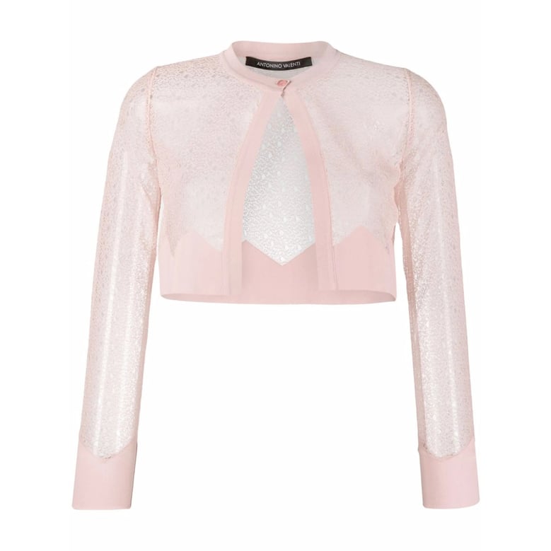 stole pink silk blend by Selfnex