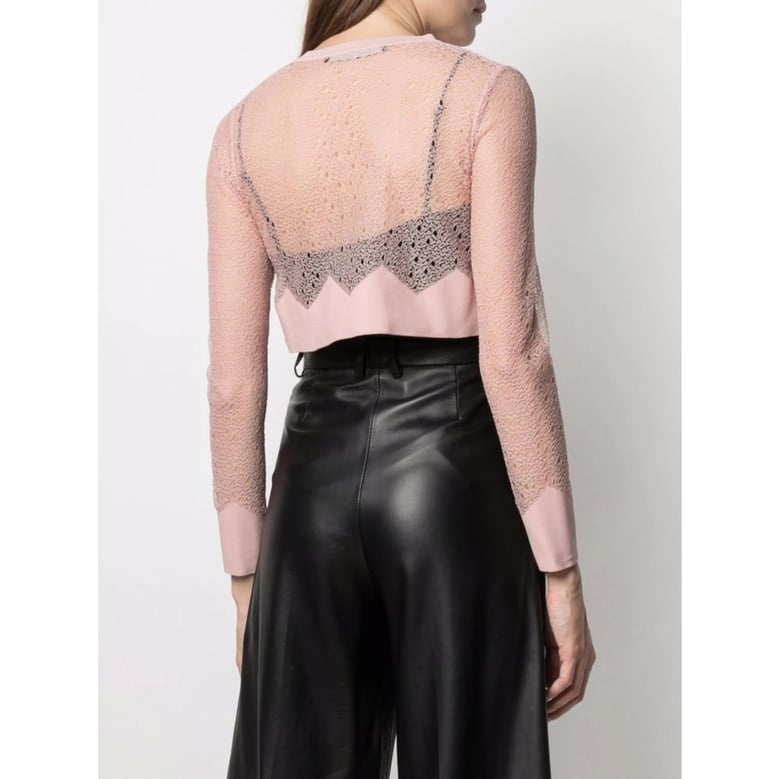 stole pink silk blend by Selfnex