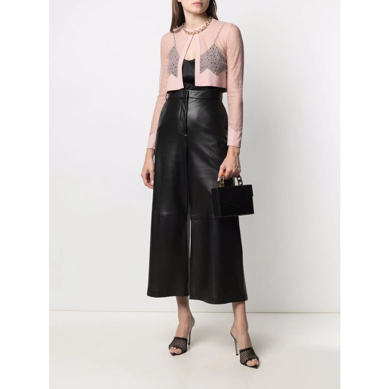stole pink silk blend by Selfnex
