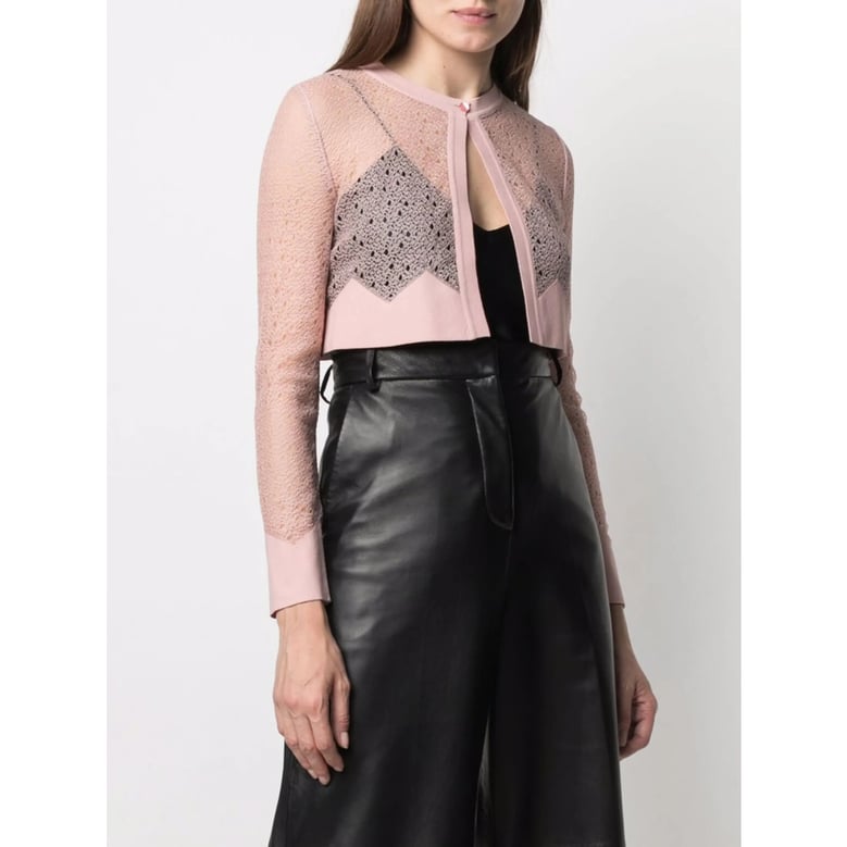stole pink silk blend by Selfnex
