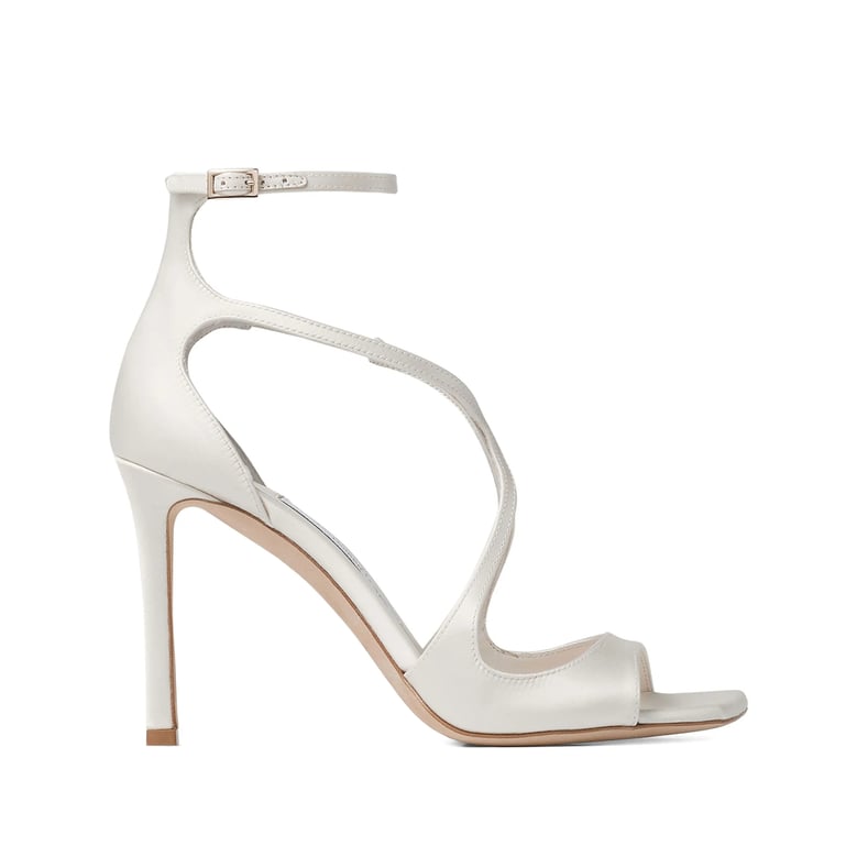 t-strap sandals azia 95 white by Selfnex