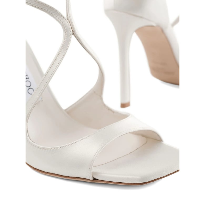 t-strap sandals azia 95 white by Selfnex