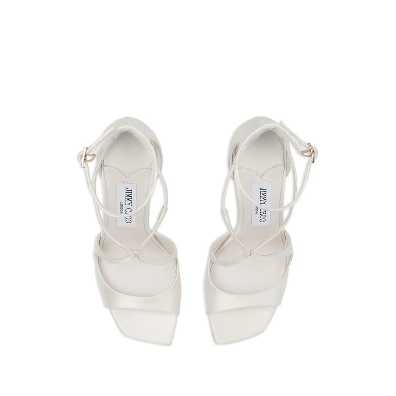 t-strap sandals azia 95 white by Selfnex