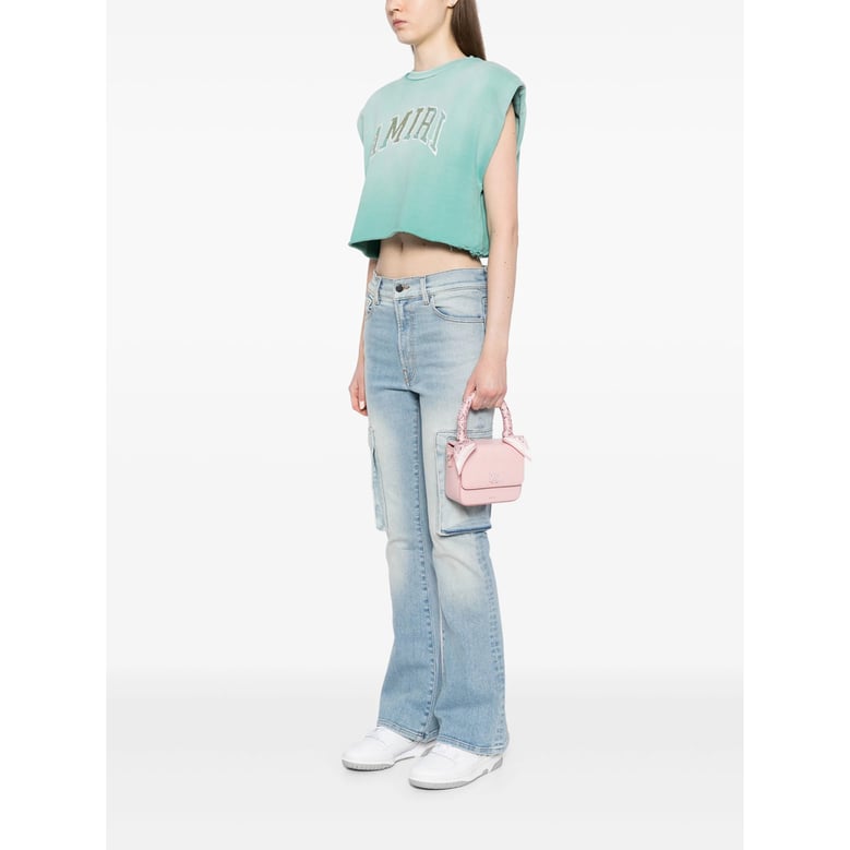 tote bag blush pink nappa leather by Selfnex