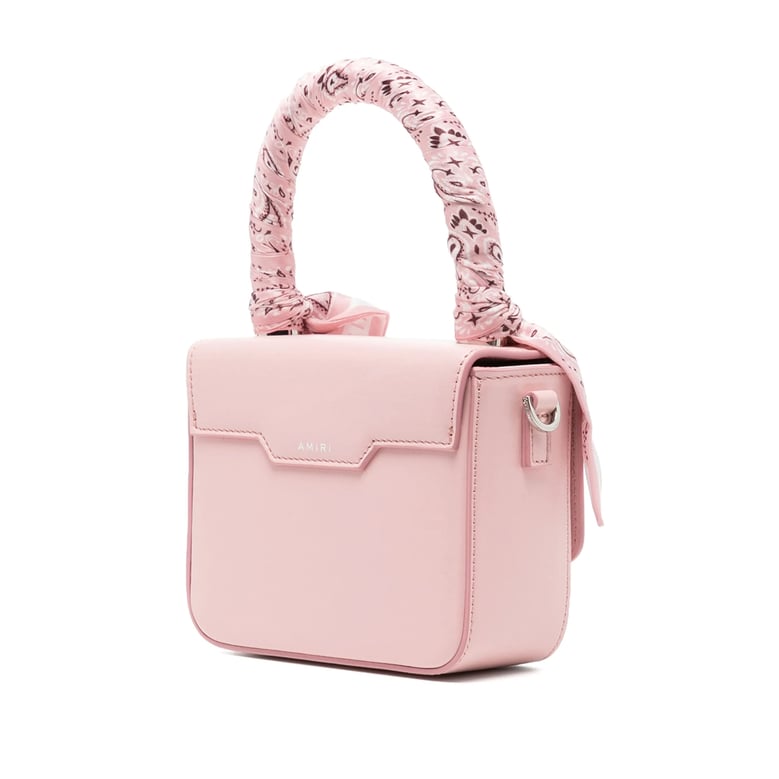 tote bag blush pink nappa leather by Selfnex