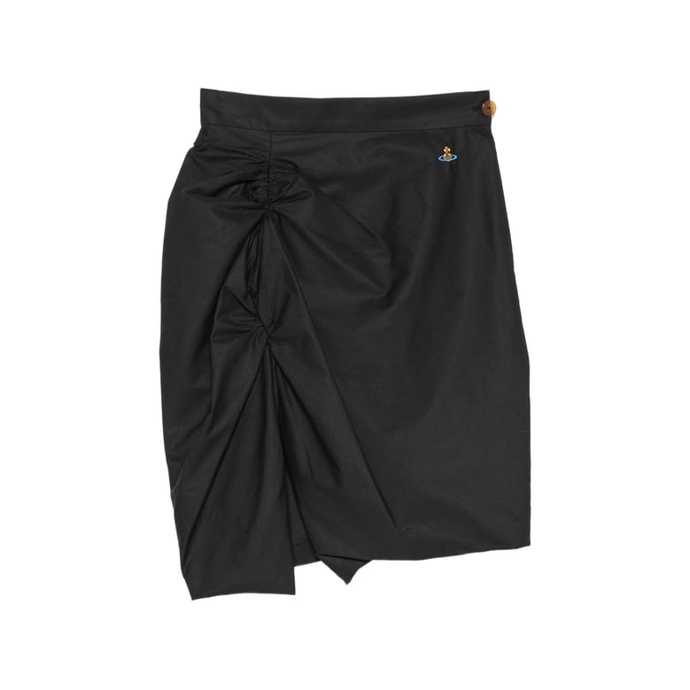 skirt asymmetric black by Selfnex