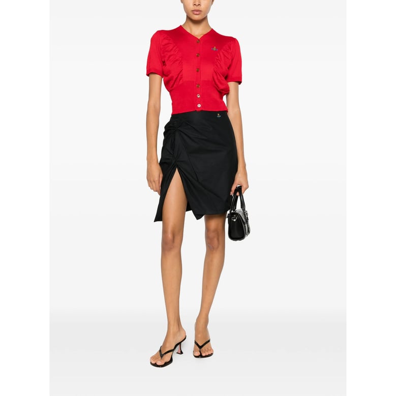 skirt asymmetric black by Selfnex