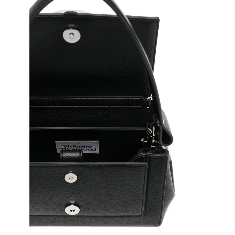 shoulder bag black grained texture by Selfnex