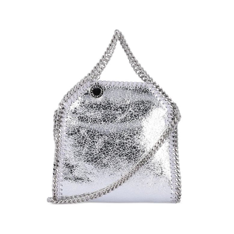 tote bag silver chain trim by Selfnex